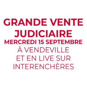 GRANDE VENTE DE MATERIEL PROFESSIONNEL - Mercredi 15 Septembre 2021 GRANDE VENTE DE MATERIEL PROFESSIONNEL - Mercredi 15 Septembre 2021